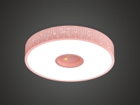 LED 원형+원형 방등 (핑크)
