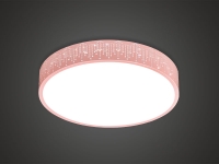 LED 원형+민자 방등 (핑크)